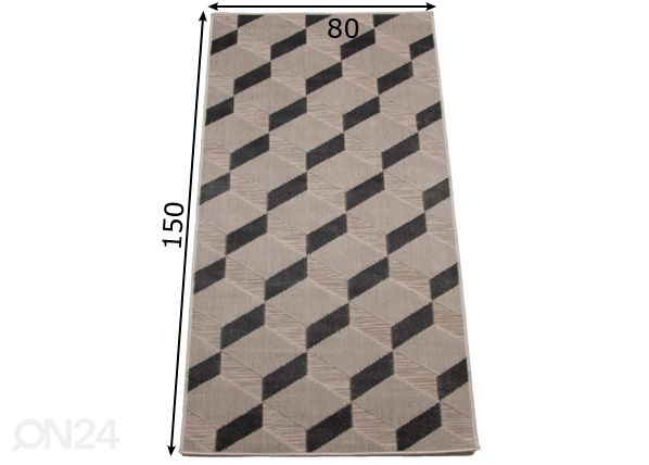 Matto 80x150 cm mitat