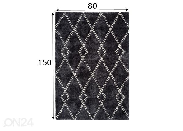 Matto 80x150 cm mitat