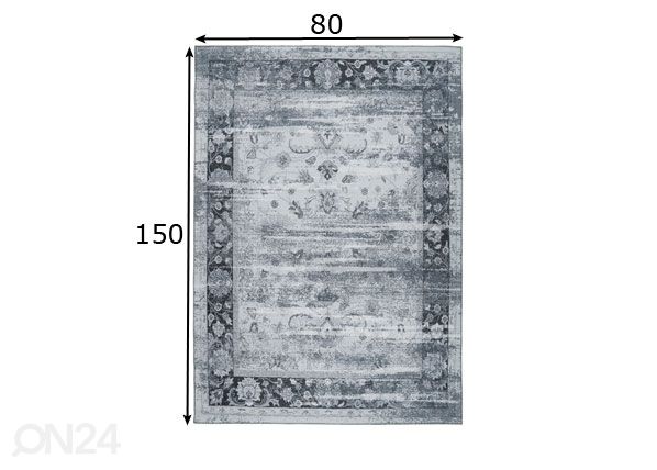 Matto 80x150 cm mitat