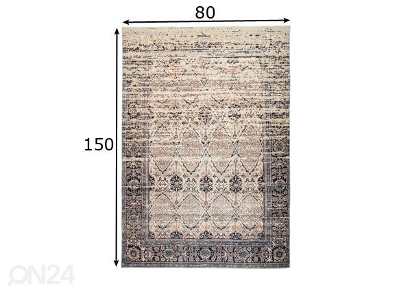 Matto 80x150 cm mitat