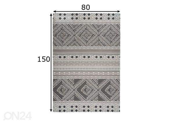 Matto 80x150 cm mitat