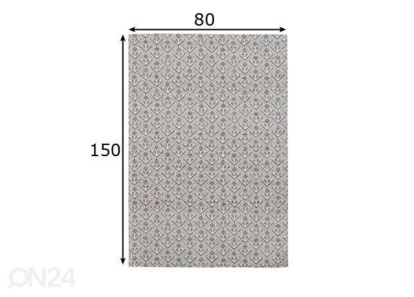 Matto 80x150 cm mitat