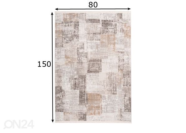 Matto 80x150 cm mitat