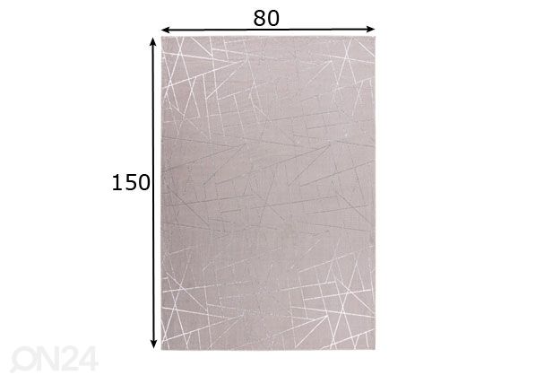Matto 80x150 cm mitat