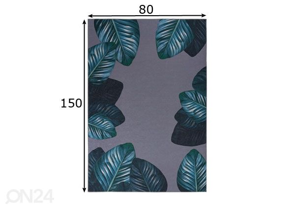 Matto 80x150 cm mitat