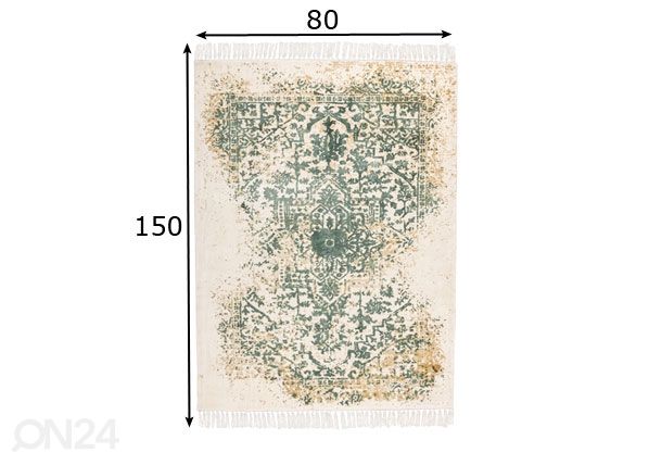 Matto 80x150 cm mitat