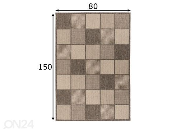 Matto 80x150 cm mitat