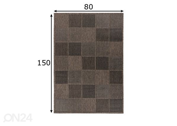 Matto 80x150 cm mitat