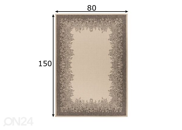 Matto 80x150 cm mitat
