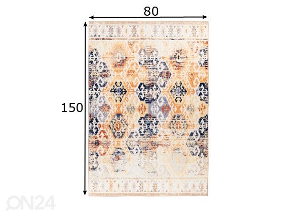 Matto 80x150 cm mitat
