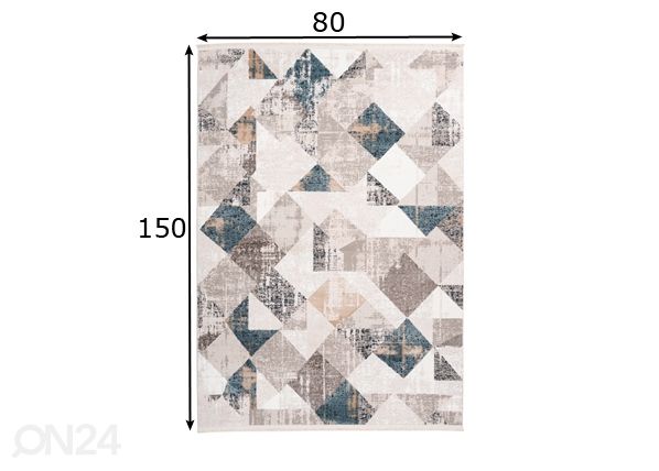 Matto 80x150 cm mitat