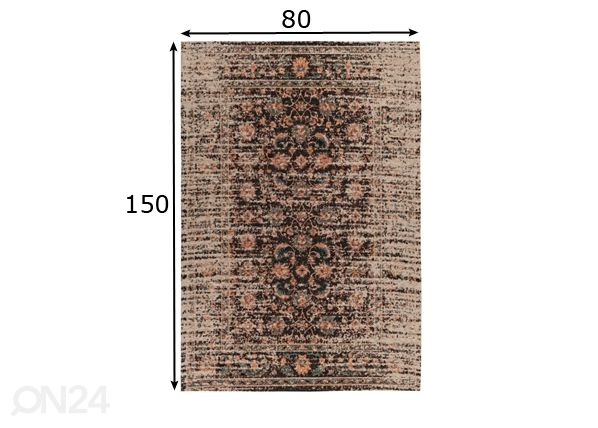 Matto 80x150 cm mitat