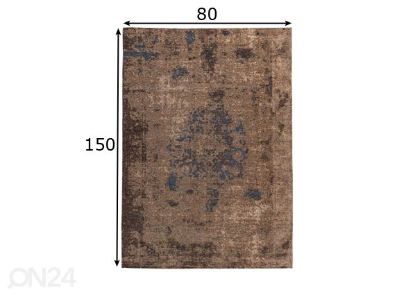 Matto 80x150 cm mitat