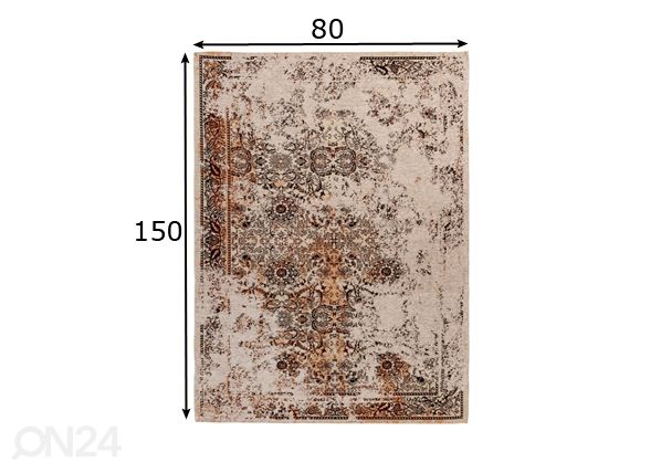Matto 80x150 cm mitat