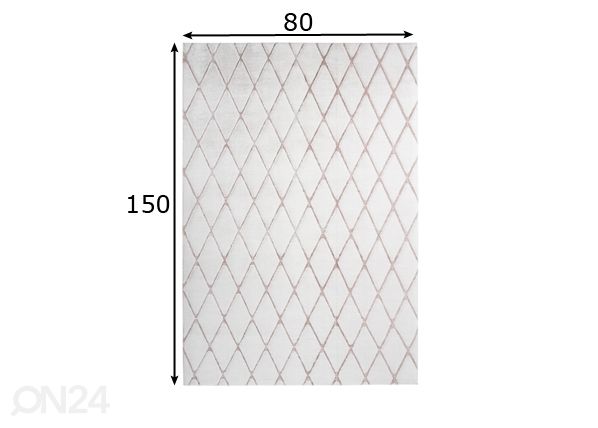 Matto 80x150 cm mitat