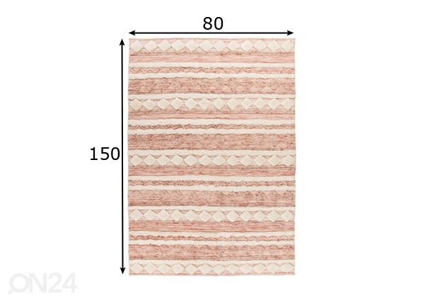 Matto 80x150 cm mitat