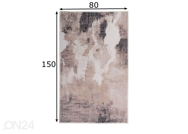 Matto 80x150 cm mitat