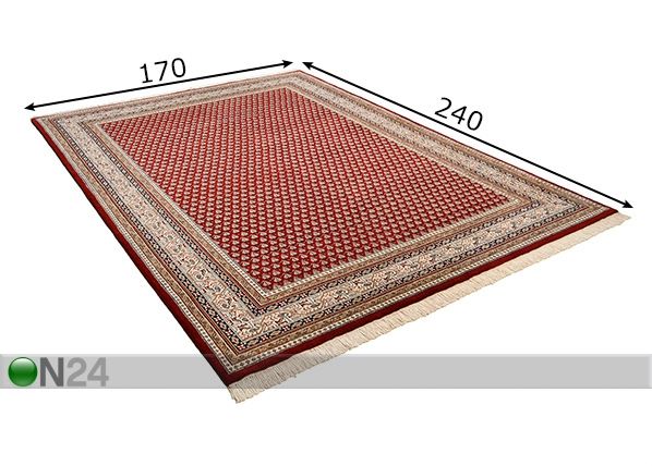 Matto Abbas Meraj Mir 170x240 cm mitat