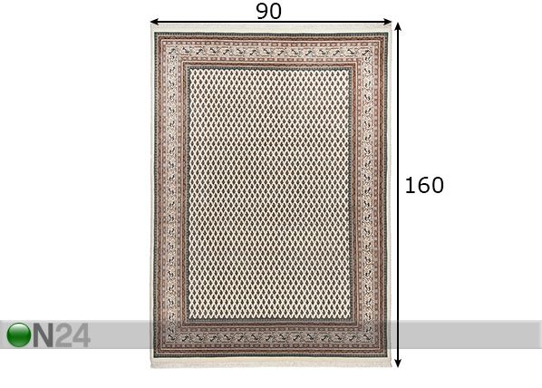 Matto Abbas Meraj Mir 90x160 cm mitat