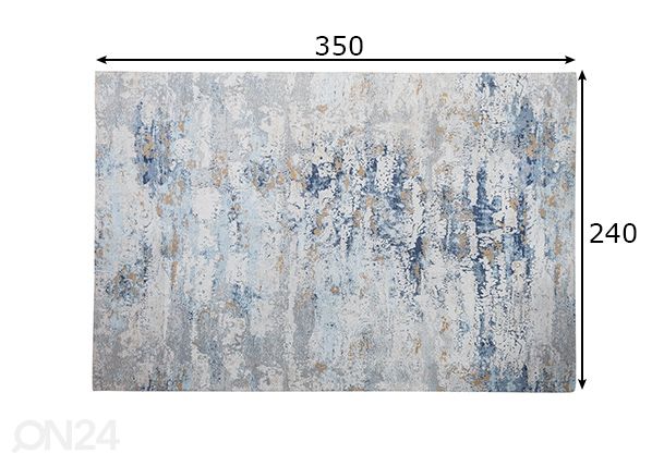 Matto Abstract 240x350 cm mitat