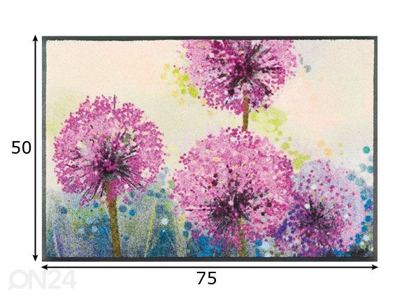 Matto ALIUM 50x75 cm mitat