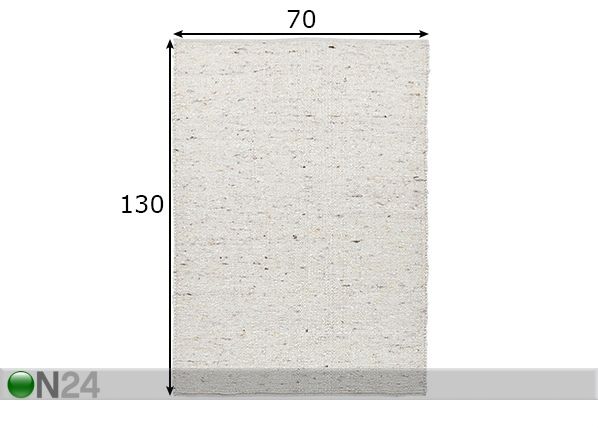 Matto Alm Glück 70x130 cm mitat