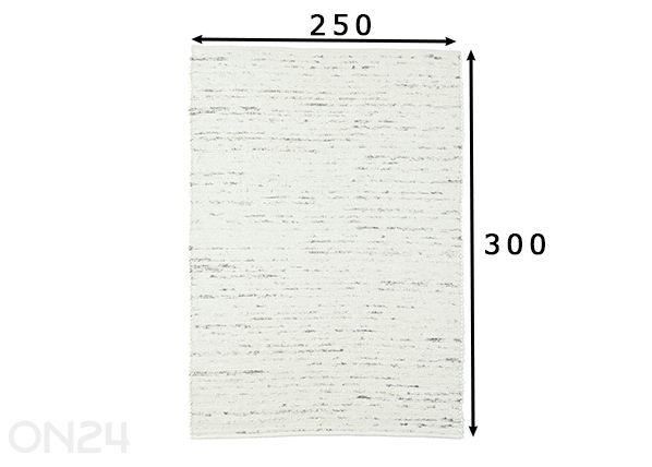 Matto Alm Glück UNI 250x300 cm