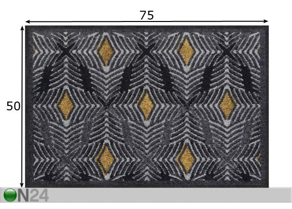 Matto Atlanta 50x75 cm mitat