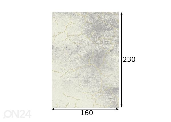 Matto Atlas 160x230 cm mitat