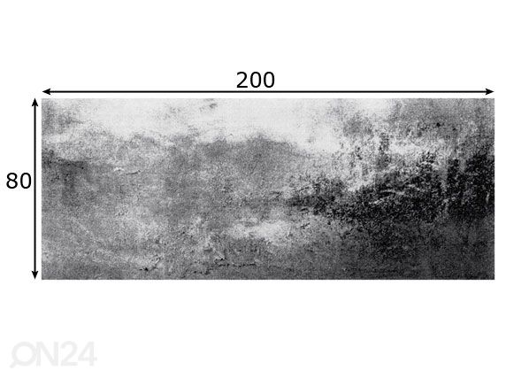 Matto Aura 80x200 cm mitat