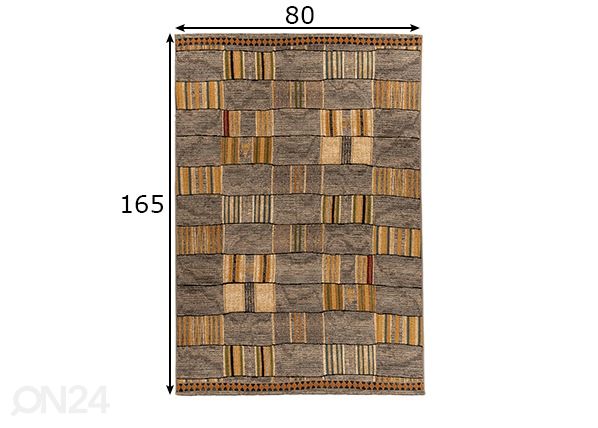 Matto Aurora 80x165 cm mitat