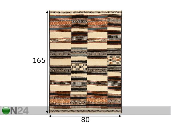 Matto Aurora 80x165 cm mitat
