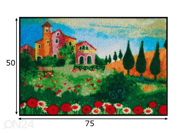 Matto BELLA VISTA 50x75 cm mitat