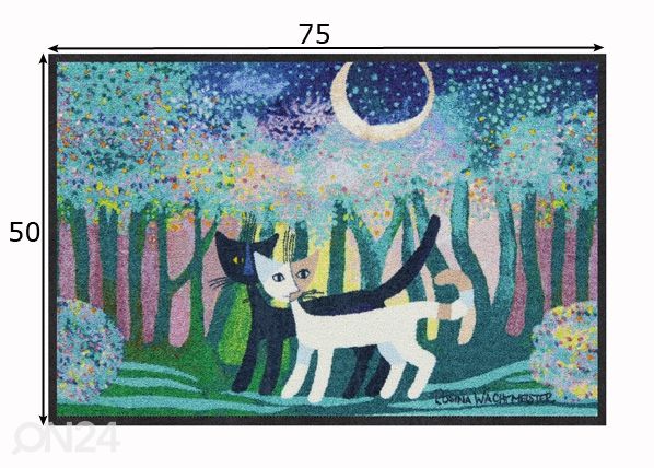 Matto Bosco incantato 50x75 cm mitat