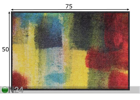 Matto Canvas 50x75 cm mitat