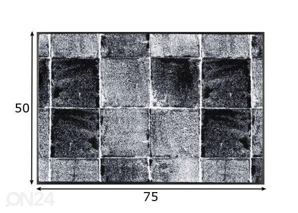 Matto CARELLA 50x75 cm mitat
