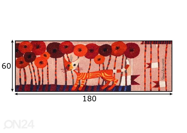 Matto CAROTINO 60x180 cm mitat