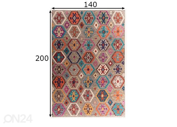 Matto Cecilia 140x200 cm mitat