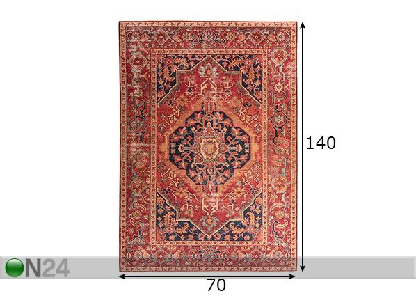 Matto Cecilia 70x140 cm mitat