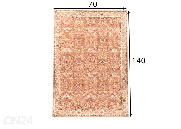 Matto Cecilia 70x140 cm mitat