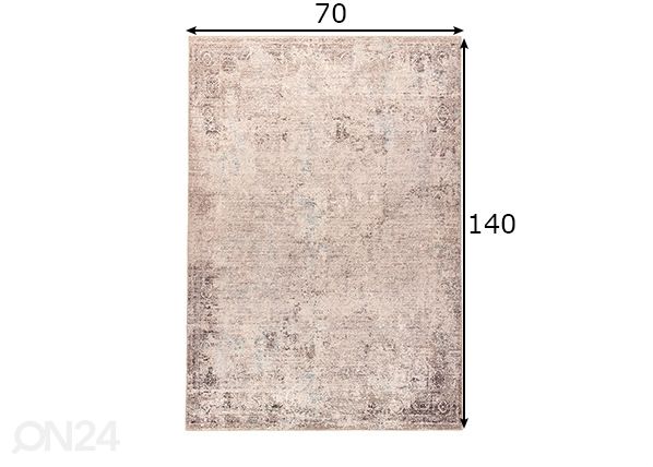 Matto Cecilia 70x140 cm mitat