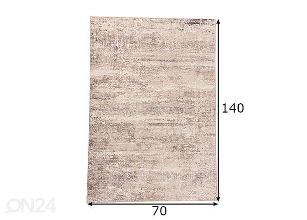 Matto Cecilia 70x140 cm mitat