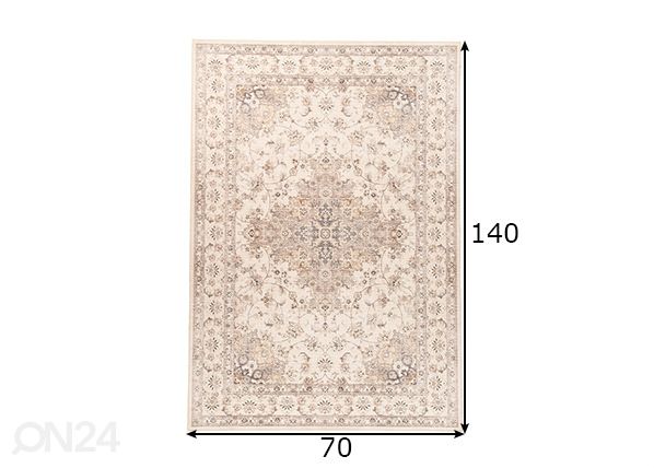 Matto Cecilia 70x140 cm mitat