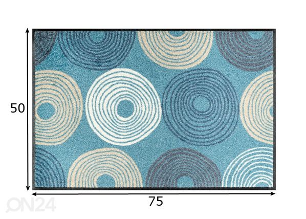 Matto CYCKIBE 50x75 cm mitat