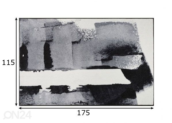 Matto DAS LEBEN MEINT DICH 115x175 cm mitat