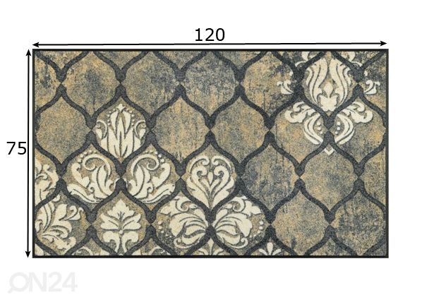 Matto Delano 75x120 cm mitat