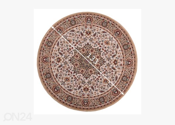 Matto Dolna, Ø133 cm beige mitat