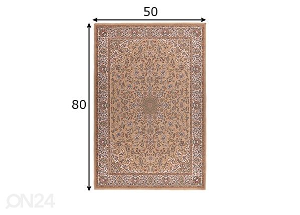 Matto Dolna, 50x80 cm hiekka mitat