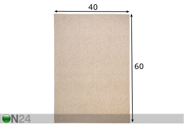 Matto DOURO 40x60 cm mitat