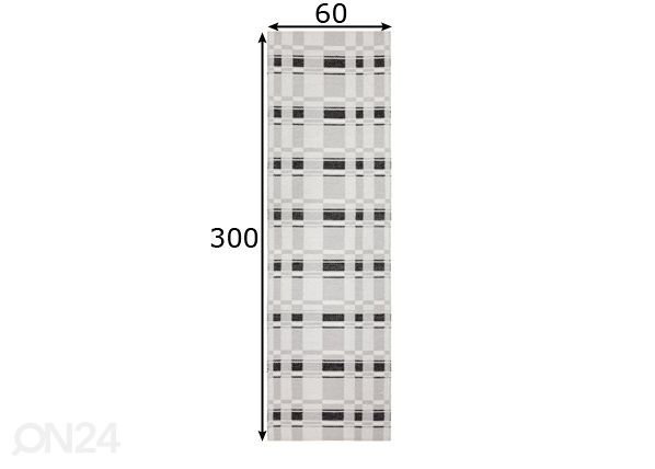 Matto Duke V10 60x300 cm mitat